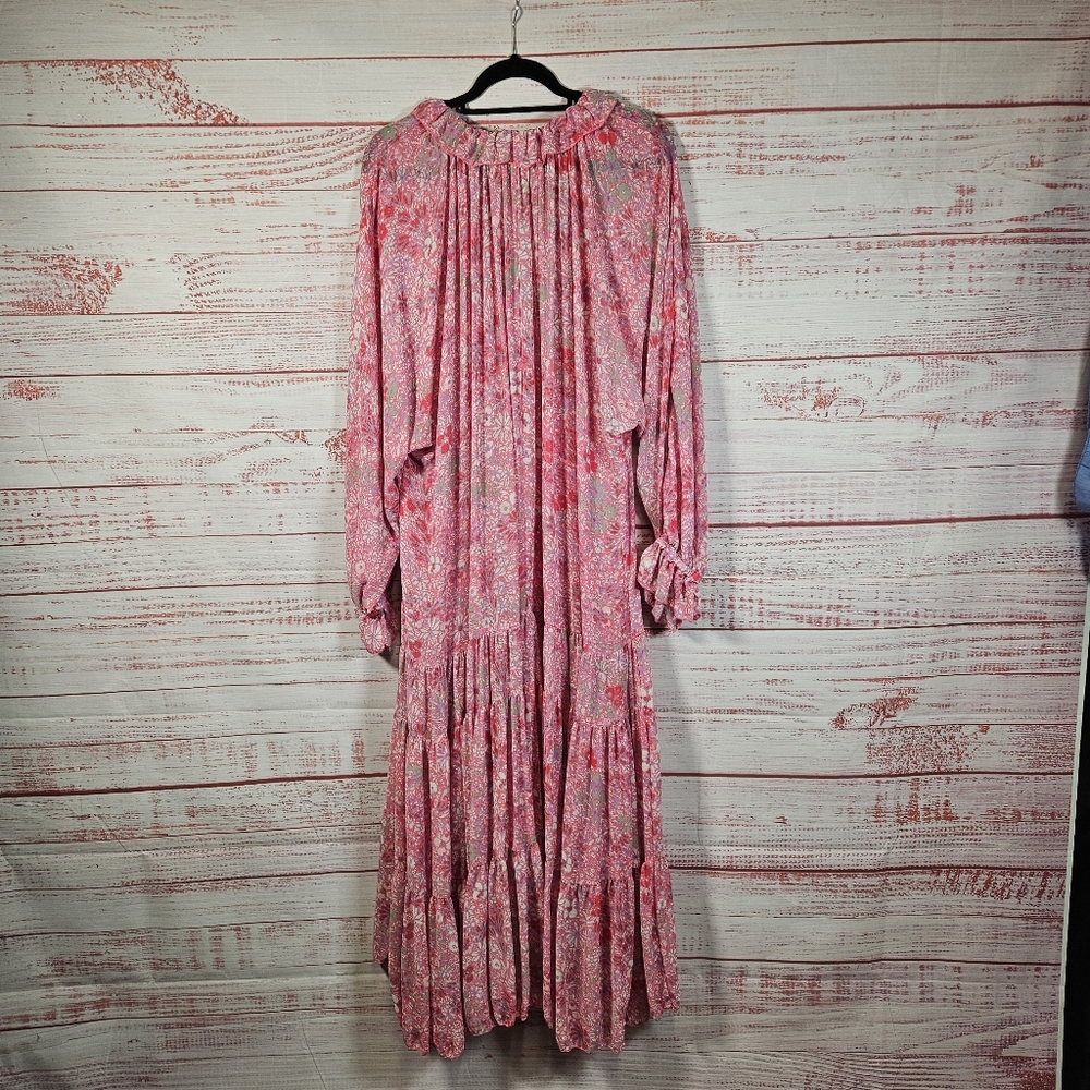 Free People Feeling Groovy Pink Floral maxi dress - Picture 12 of 16